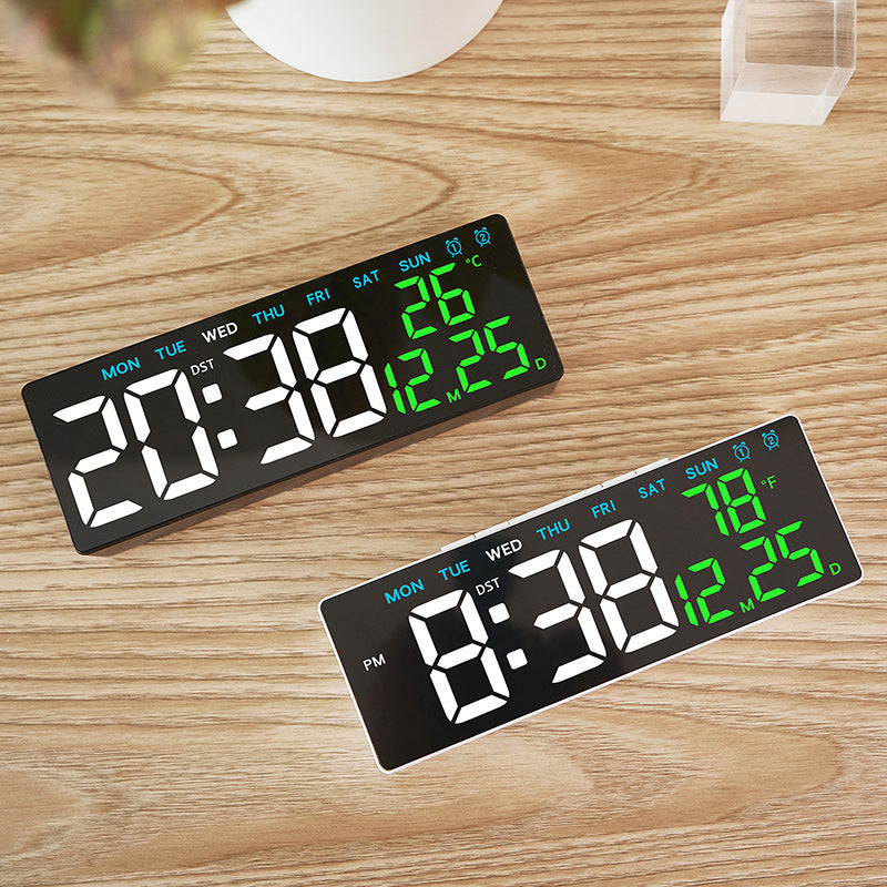 Digital multifunction alarm clock with large display Bowlift