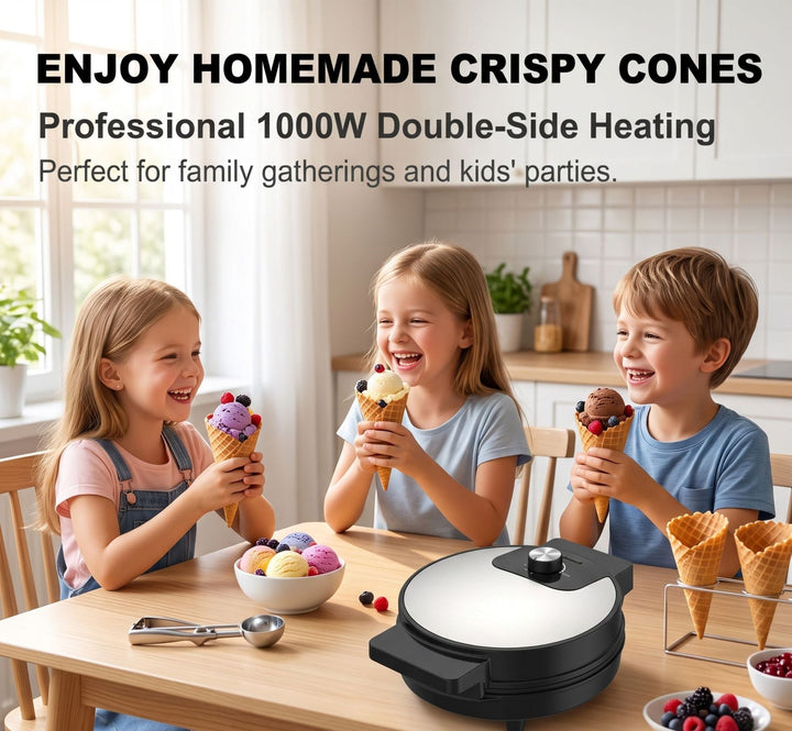 Waffle Cone Maker Bowlift