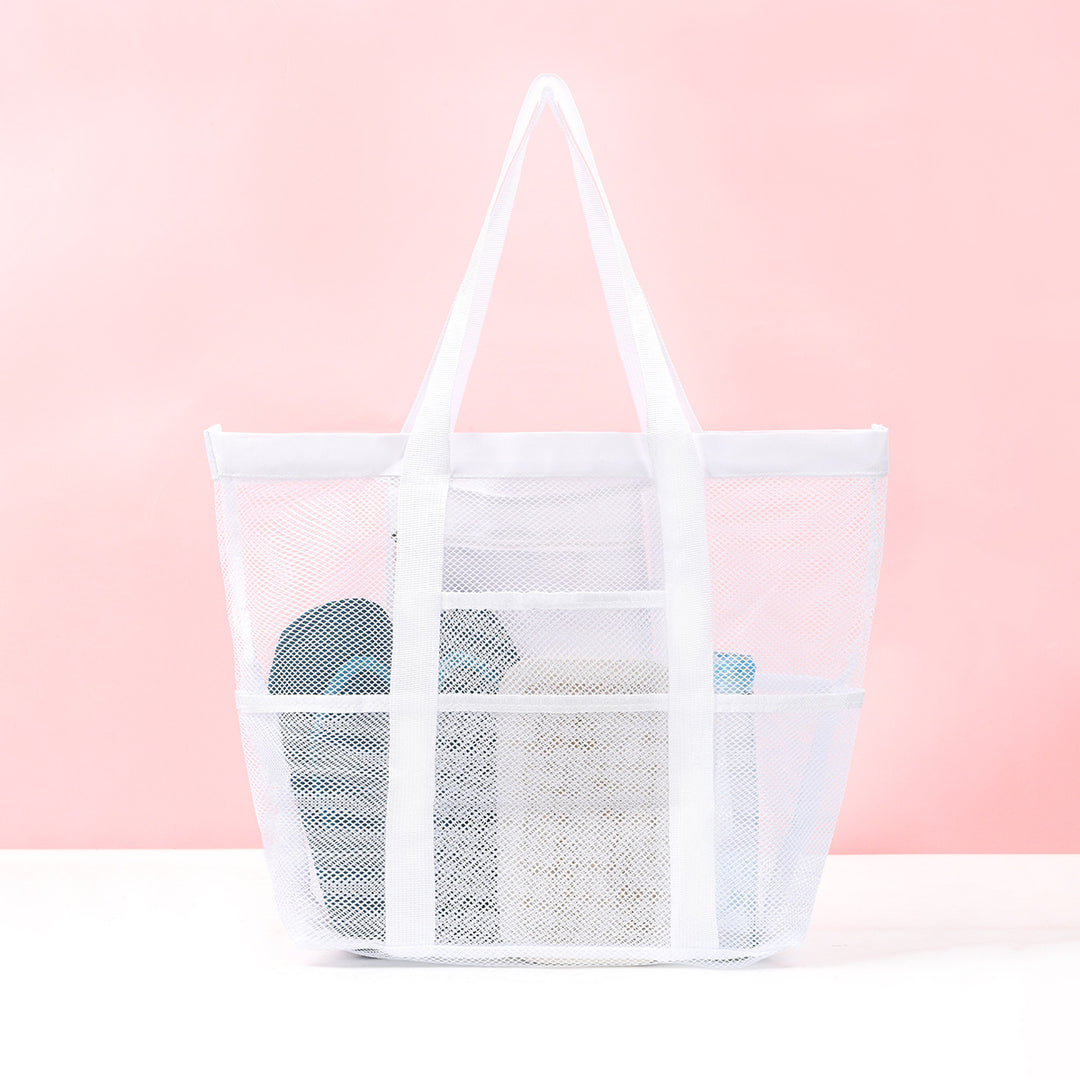 Large Beach Bag Made of Breathable Mesh Material Bowlift