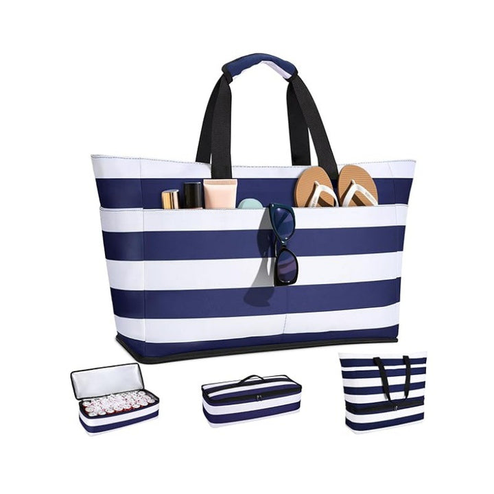 Beach bag with multiple compartments Bowlift