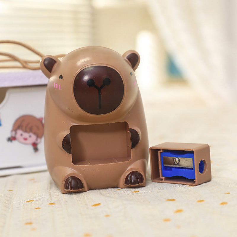 Portable Mini Sharpener In Cute Animal Design Bowlift