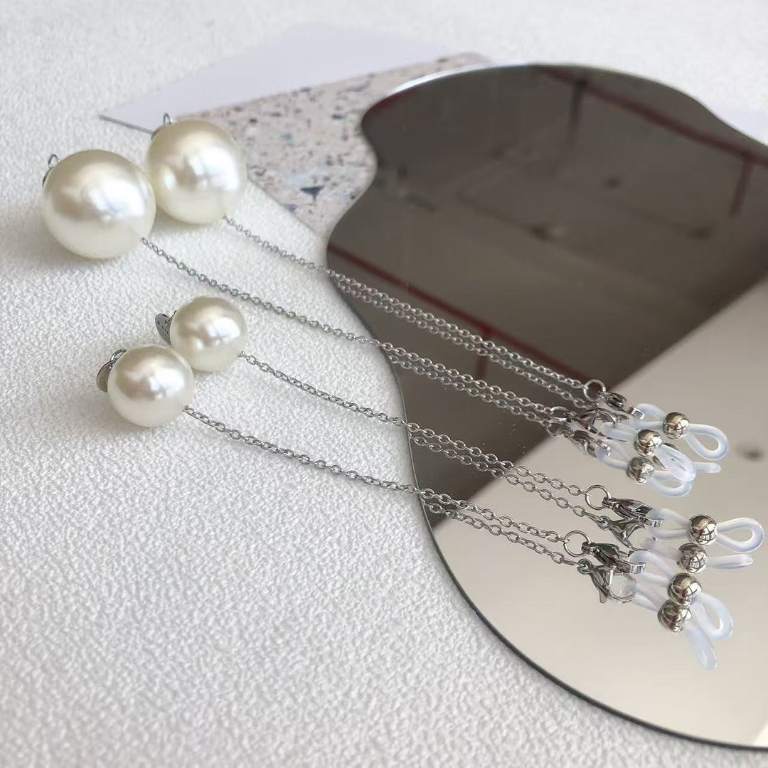 Elegant Pearl Drop Earrings Bowlift