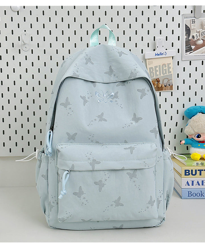 Butterfly Patterned Casual Backpack Bowlift
