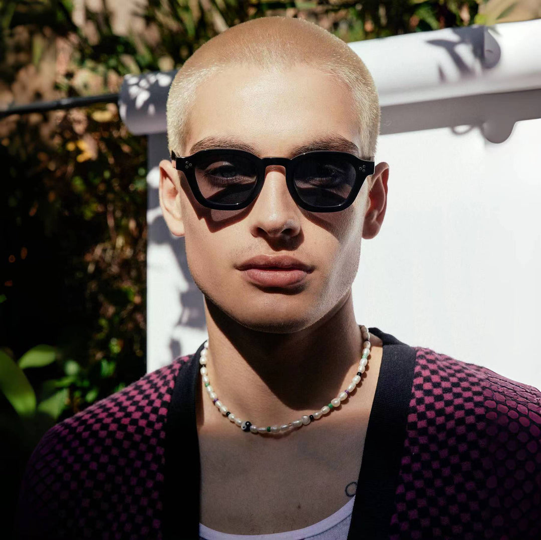 Men's Modern Geometric Frame Sunglasses Bowlift