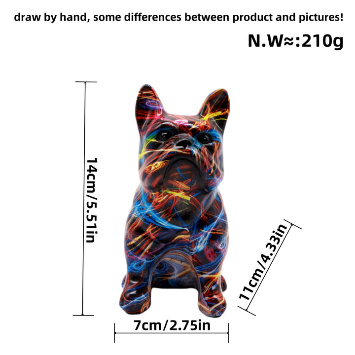 Artistically designed bulldog figure Bowlift
