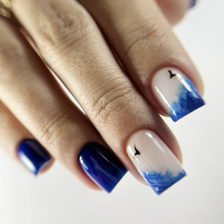 Oceanic Wave Nail Art Set Bowlift