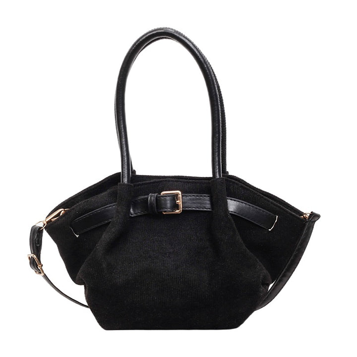 WoChic Suede Satchel Bag Bowlift