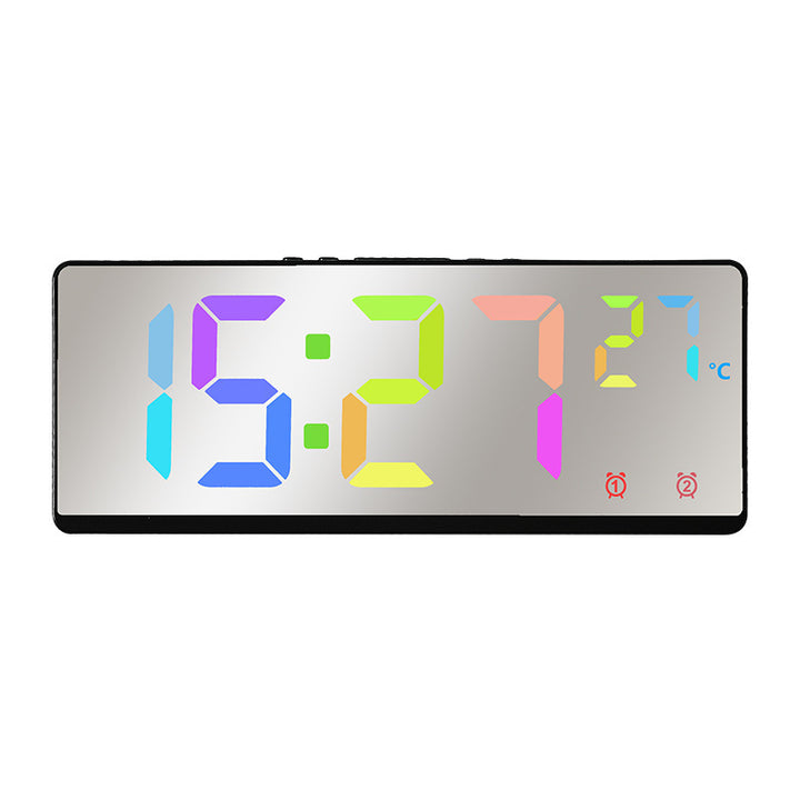 Digital alarm clock with mirror display and temperature function Bowlift