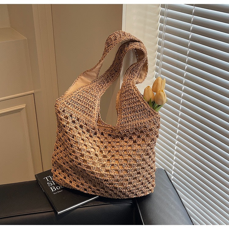 Beautiful Braided Tote Bag Bowlift