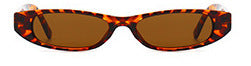 Fashionable Slim Frame Glasses Bowlift