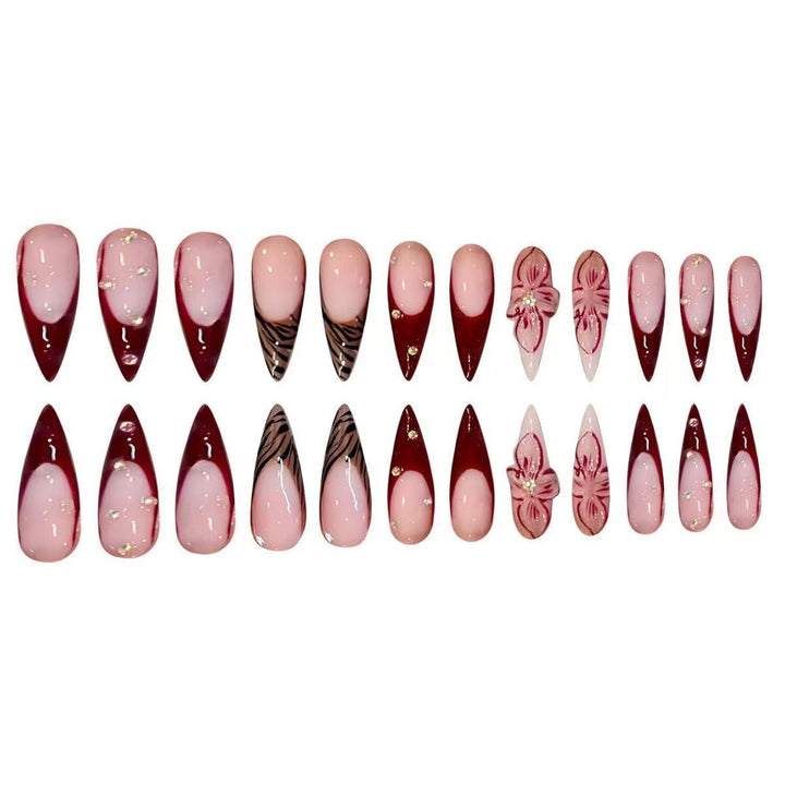Premium Artistic Stiletto Nail Enhancements Bowlift