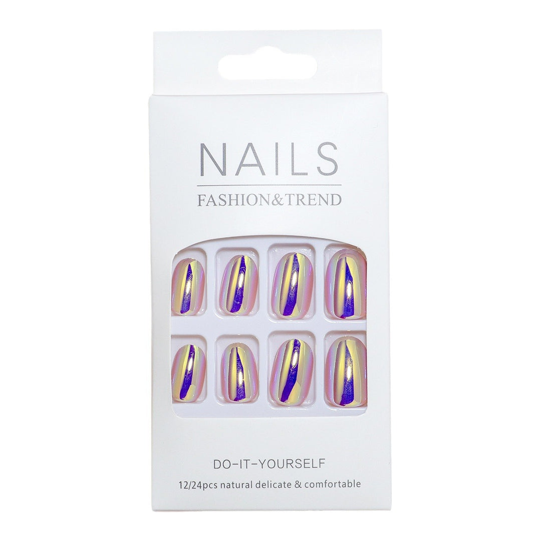 Premium Mirror Finish Press-On Nail Set Bowlift