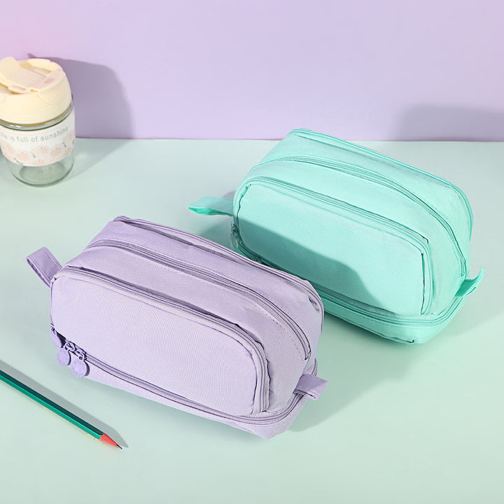 Multi-Compartment Pencil Pouch Bowlift