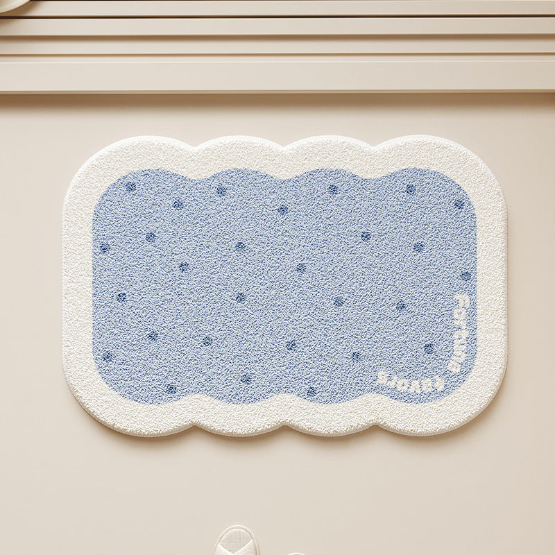 Soft Textured Decorative Bathroom Mat Bowlift