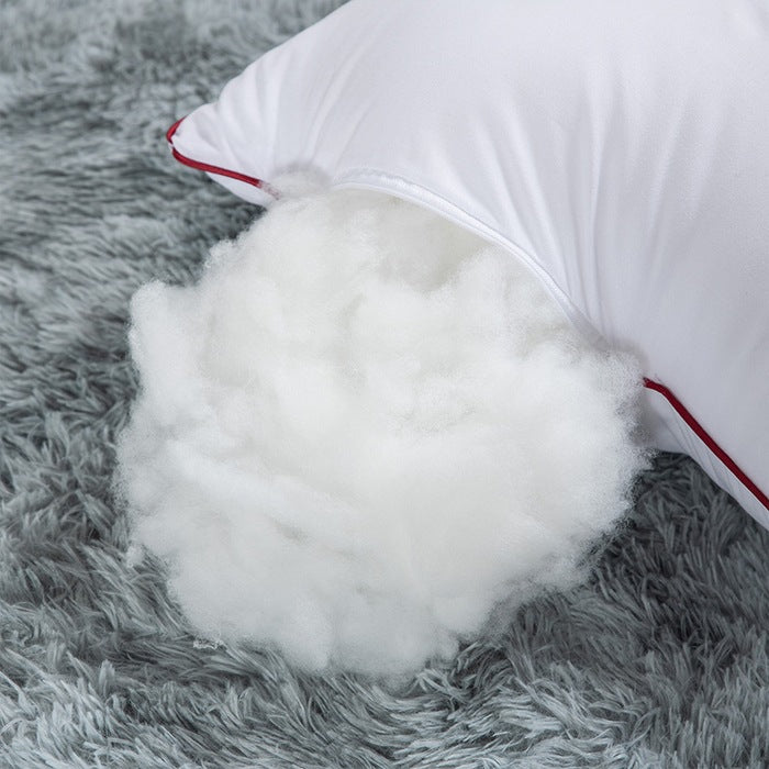 Premium square throw pillow inserts with piped edge and hypoallergenic hollow-fiber fill Bowlift