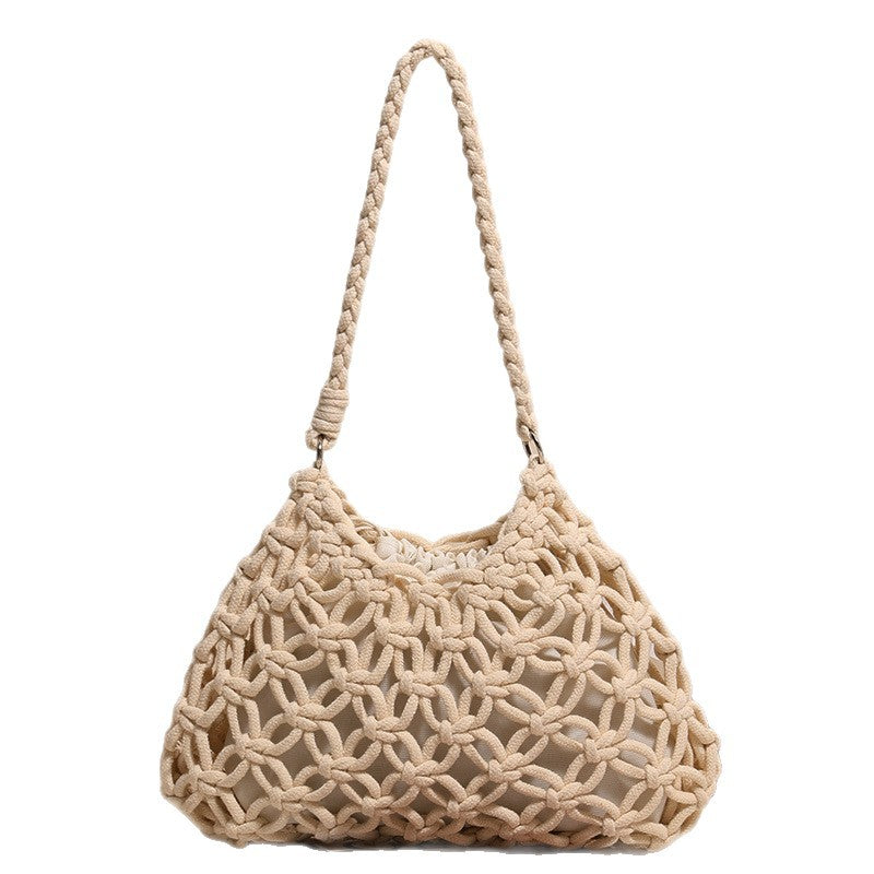 Handmade Macrame Shoulder Bag Bowlift