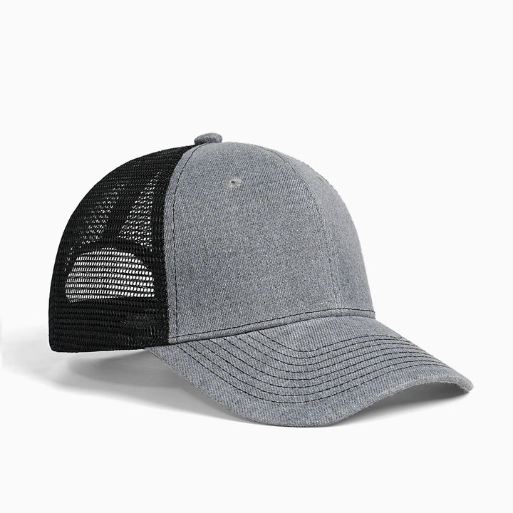 Unisex Trucker Cap with breathable mesh Bowlift
