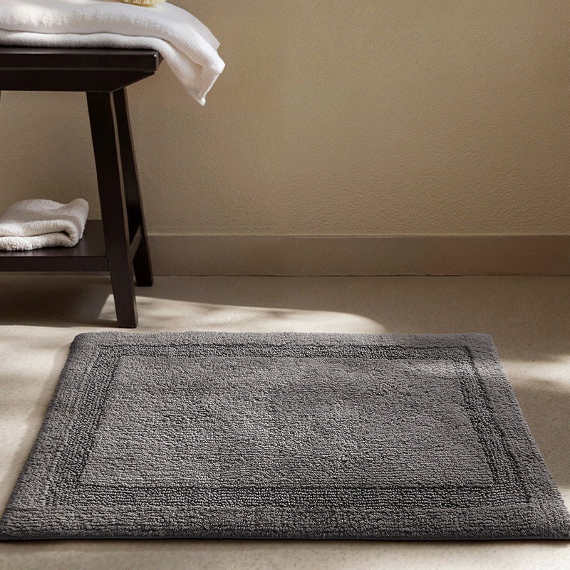 Soft Textured Round Bath Mat Bowlift