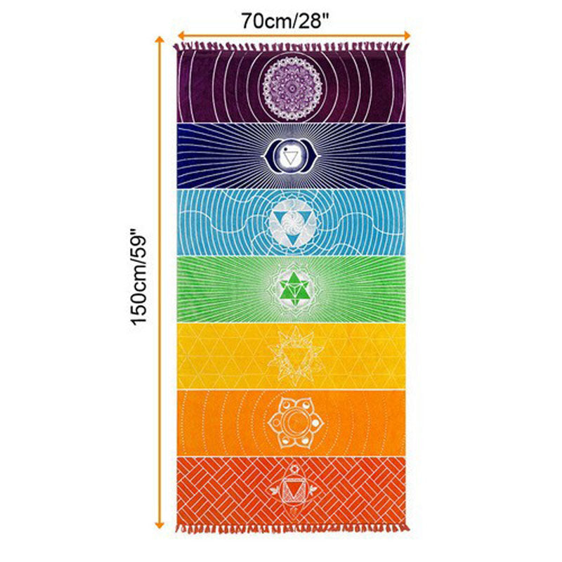 Chakra Symbol Wall Tapestry