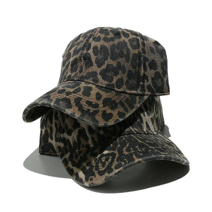 Women's Trendy Animal Print Baseball Cap Bowlift