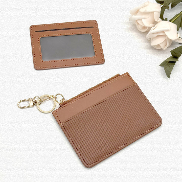 Minimalist Zippered Card Holder