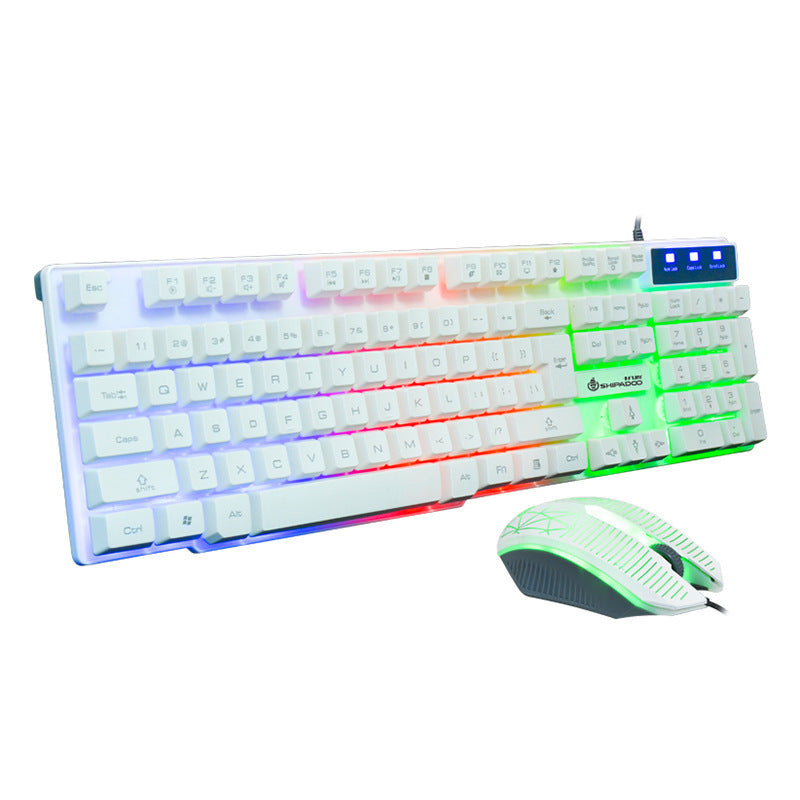 Gaming keyboard and ergonomic mouse with faster response times Bowlift