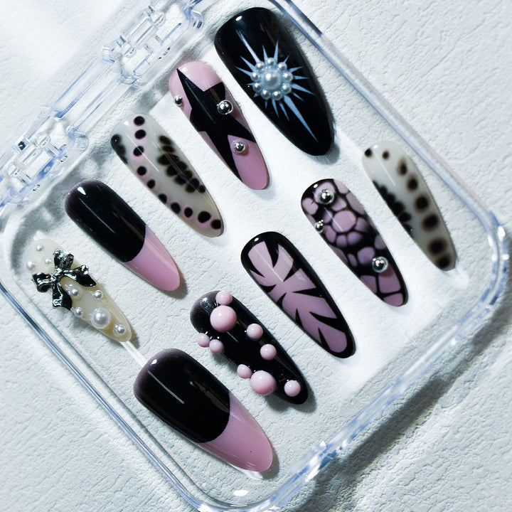 Artistic 3D Nail Art Set Bowlift