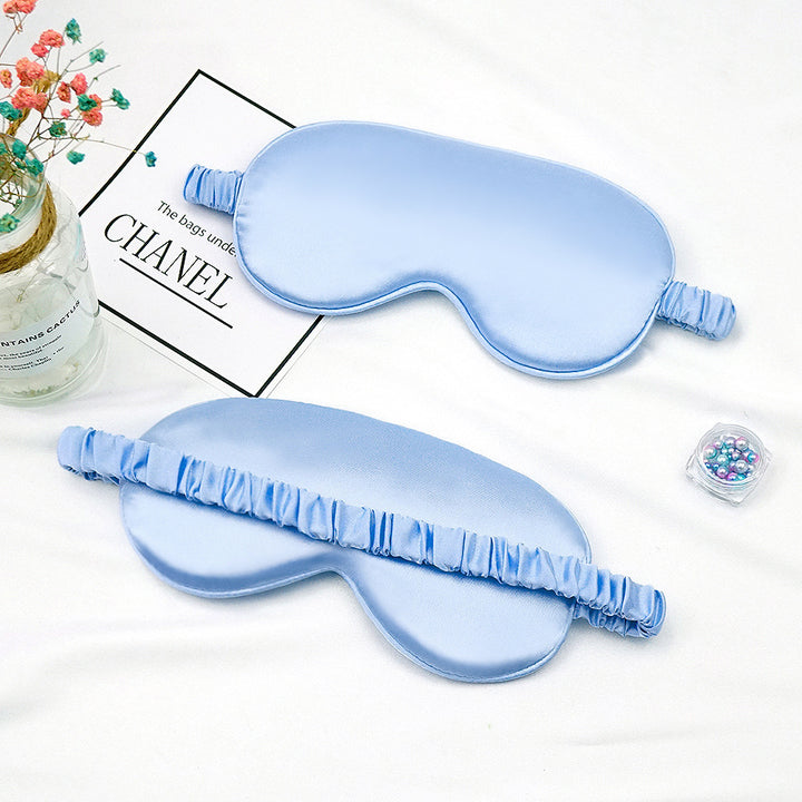 Unisex nan luxurious satin sleep mask with adjustable elastic band and soft padding Bowlift