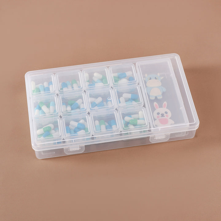 Multi-Compartment Storage Organizer Case Bowlift