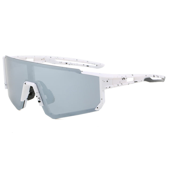 Unisex Futuristic Shield Sunglasses Bowlift