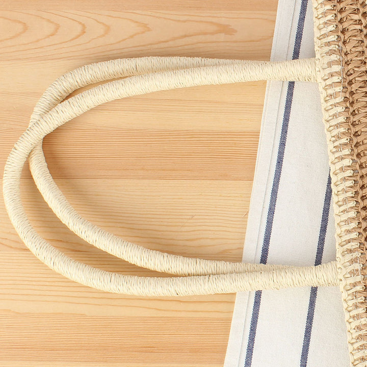 Beach bag with modern zebra pattern Bowlift
