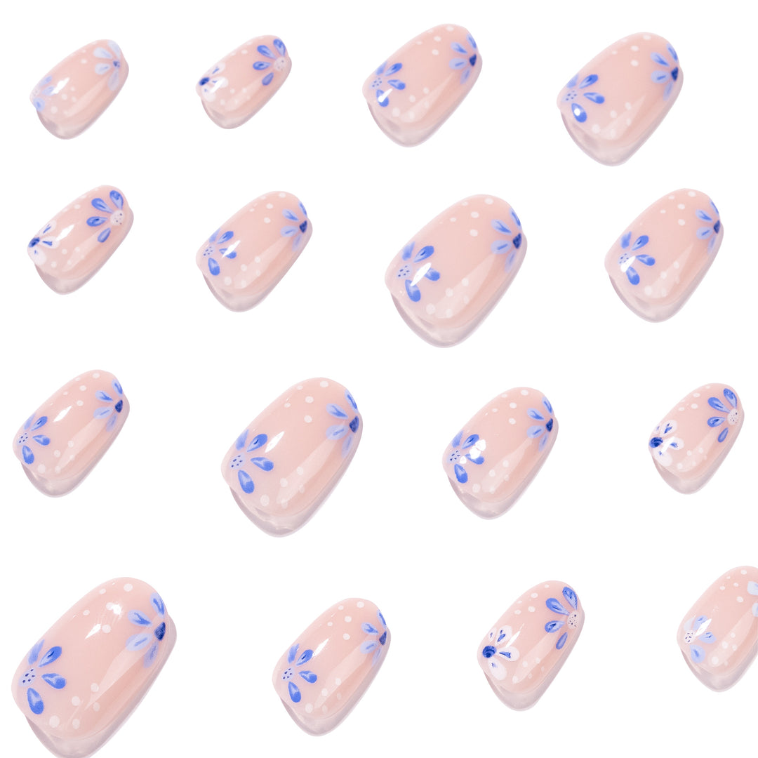 Artful Nail Art with Floral Patterns Bowlift