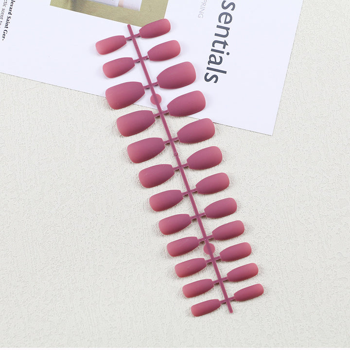 Premium Matte Finish Press-On Nail Tips Bowlift