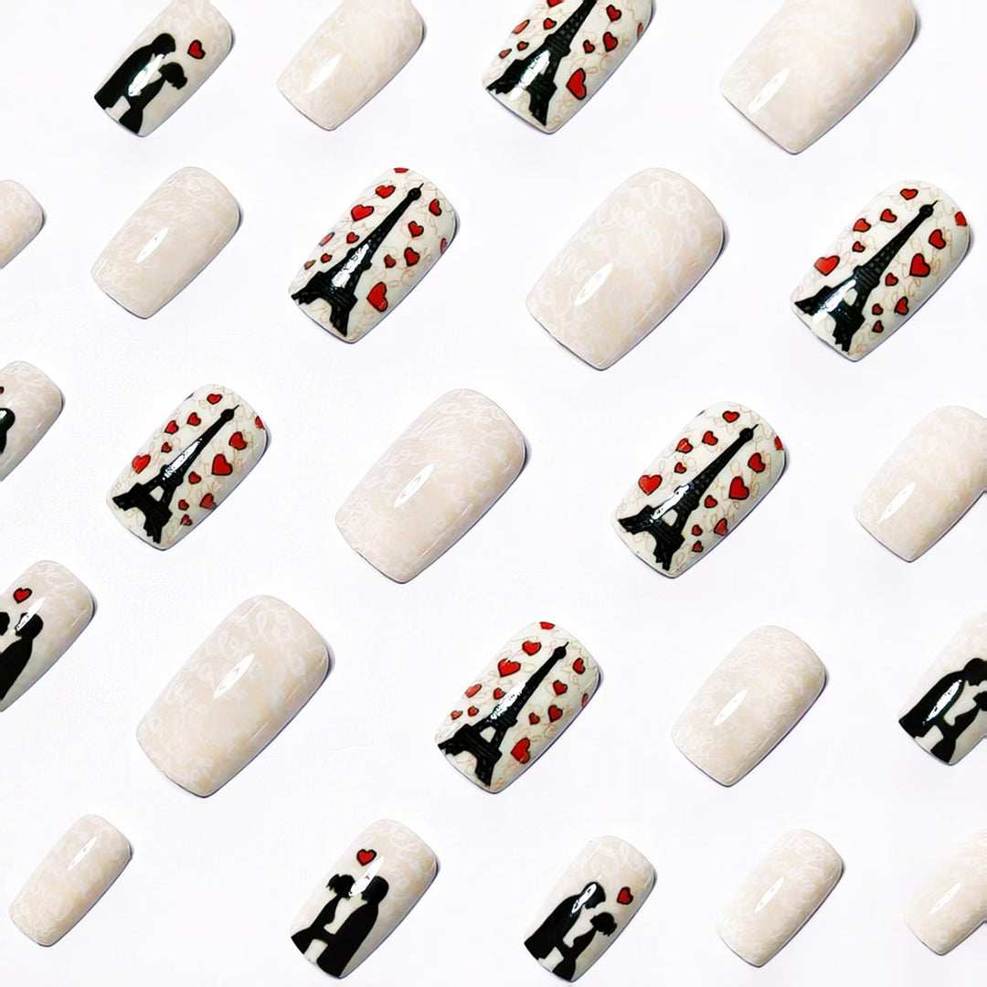 Romantic Parisian-Inspired Nail Art Bowlift