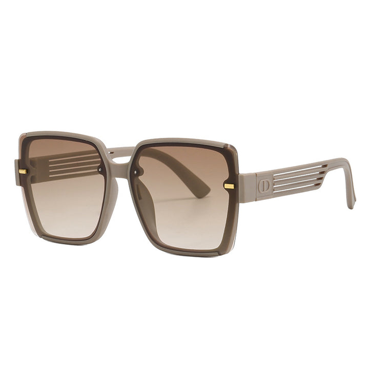 Women's square sunglasses with trendy geometric design Bowlift