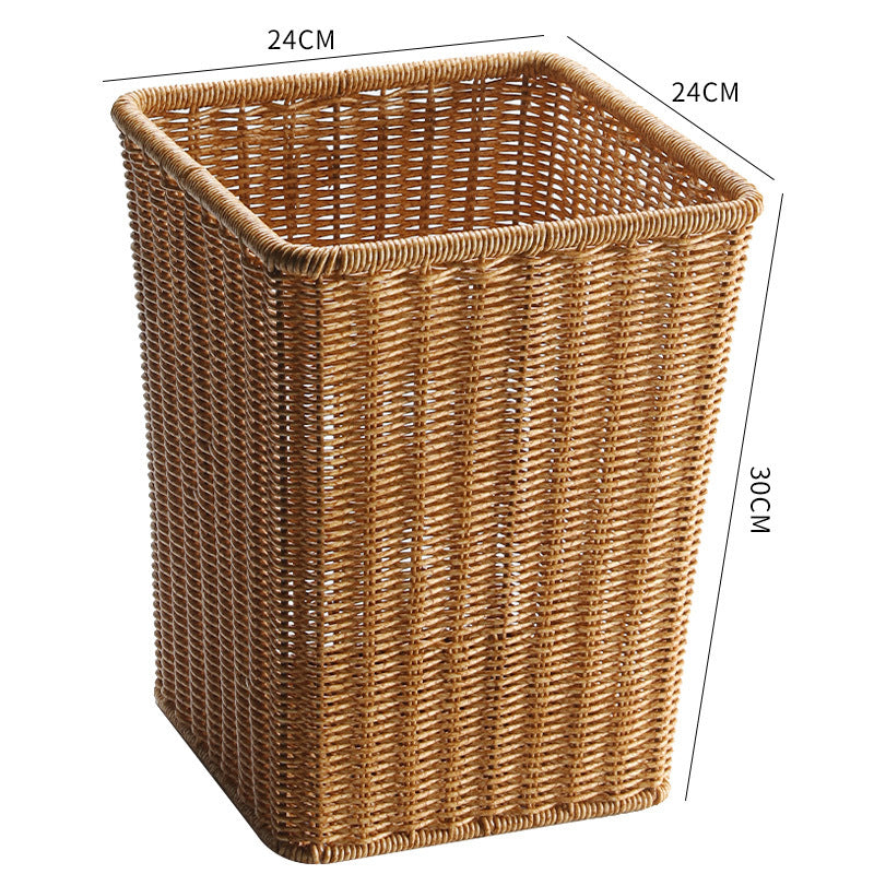 Unisex storage basket made of woven material Bowlift