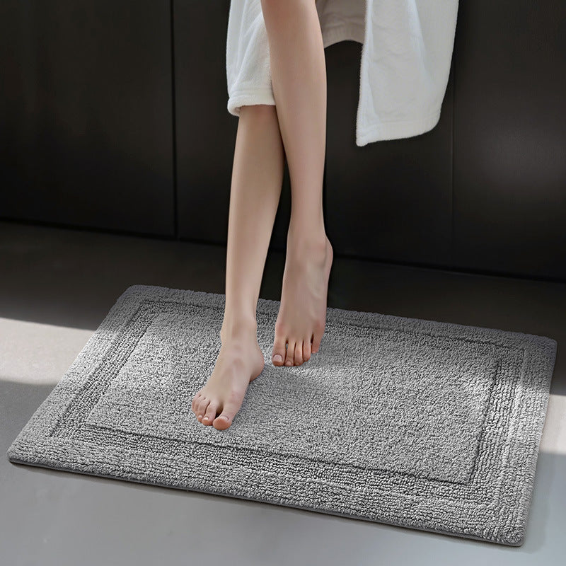 Unisex Soft Plush Bath Mat Bowlift