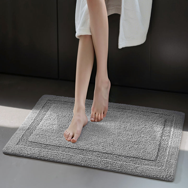 Unisex Soft Plush Bath Mat Bowlift