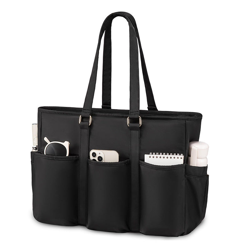 Stylish and Functional Everyday Handbag with Compartments Bowlift