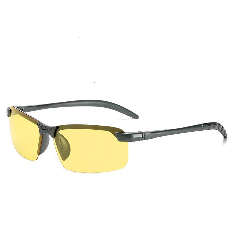 Men's sporty sunglasses with polarized lenses and flexible frame Bowlift