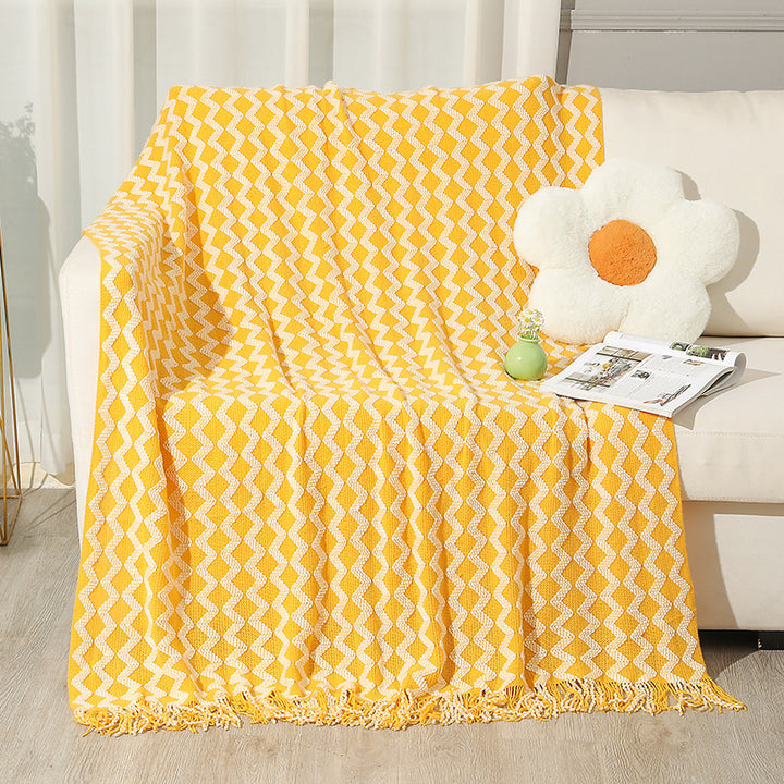 Ladies decorative throw blanket Bowlift