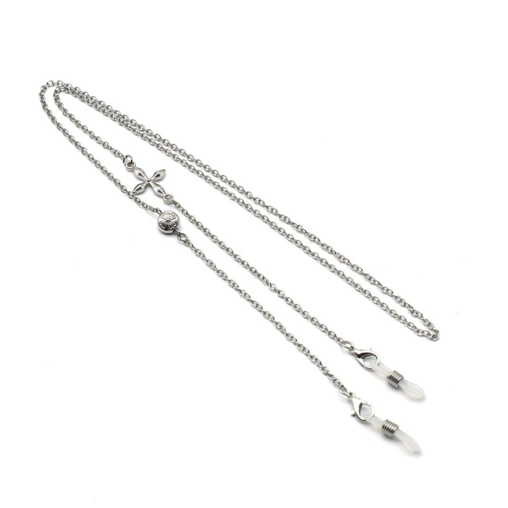 Premium Silver Layered Eyewear Chain Bowlift