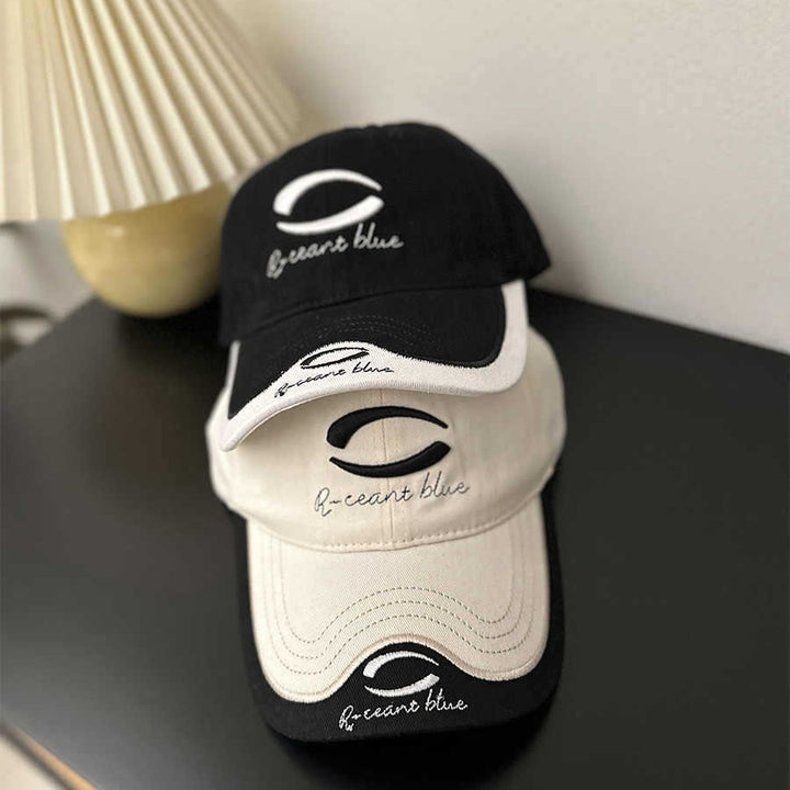 Women's Casual Embroidered Baseball Hat Bowlift