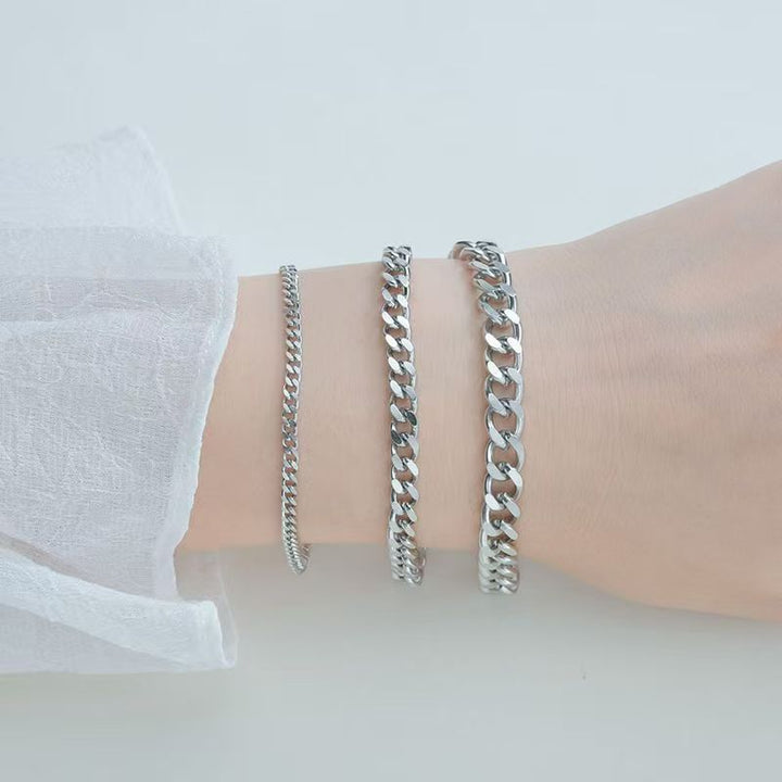 Chic Golden Chain Bracelet Set Bowlift