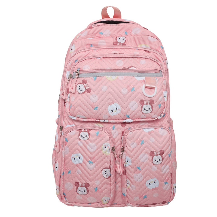 Fun Character Design Quilted Backpack Bowlift