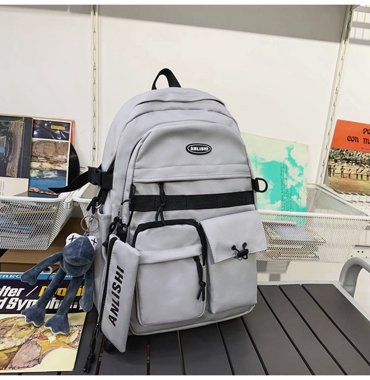 Multi-Pocket Travel School Backpack Bowlift