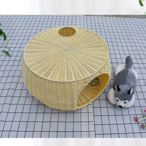 Stylish Woven Pet Furniture Bowlift