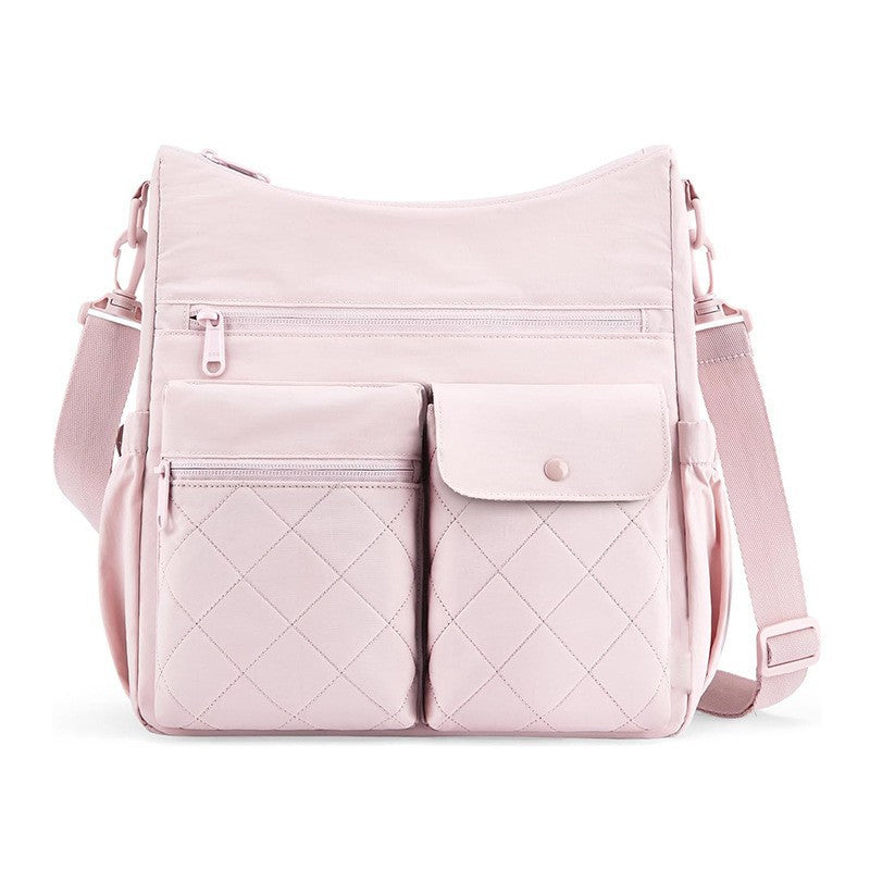 Stylish shoulder bag with multiple organizational compartments Bowlift