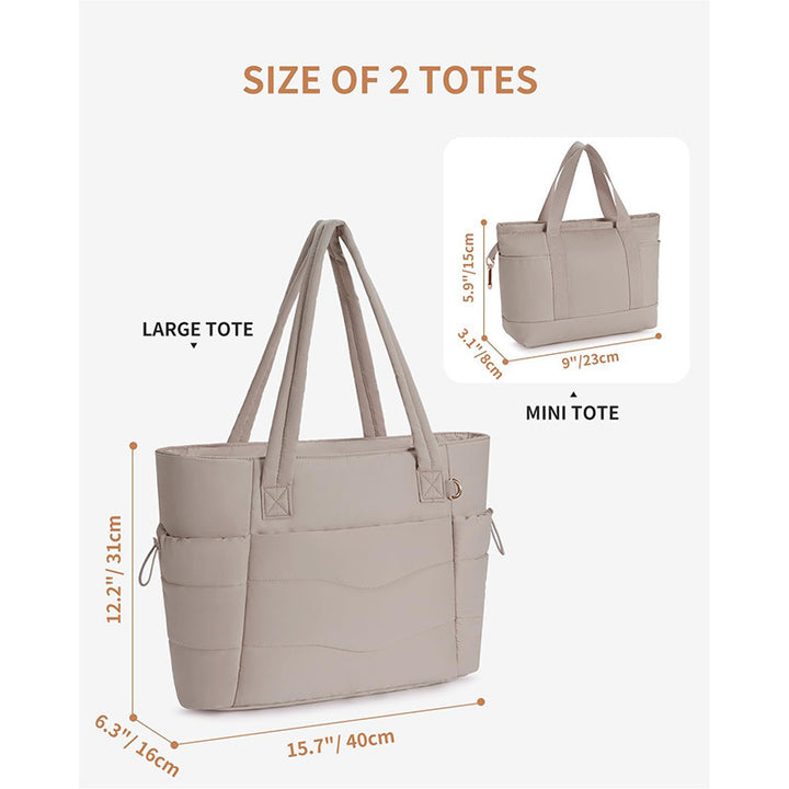Multifunctional bag with separate organizer Bowlift