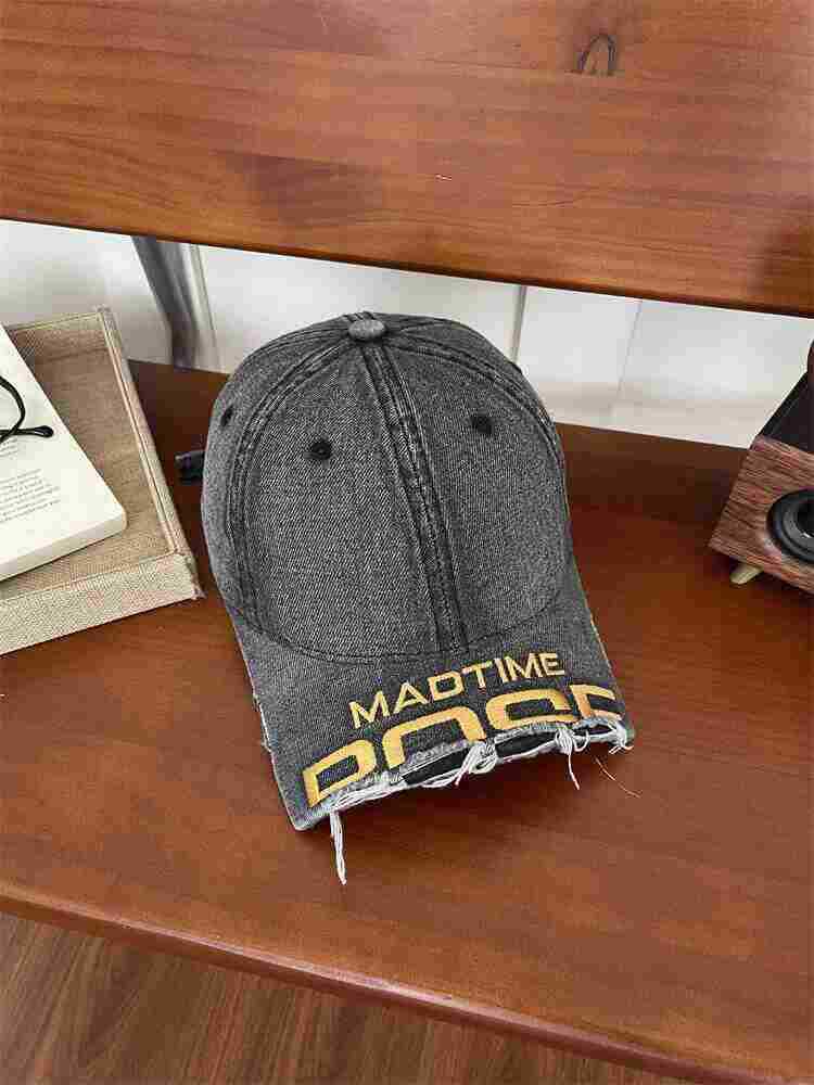 Men's Distressed Graphic Baseball Hat Bowlift 1784188481